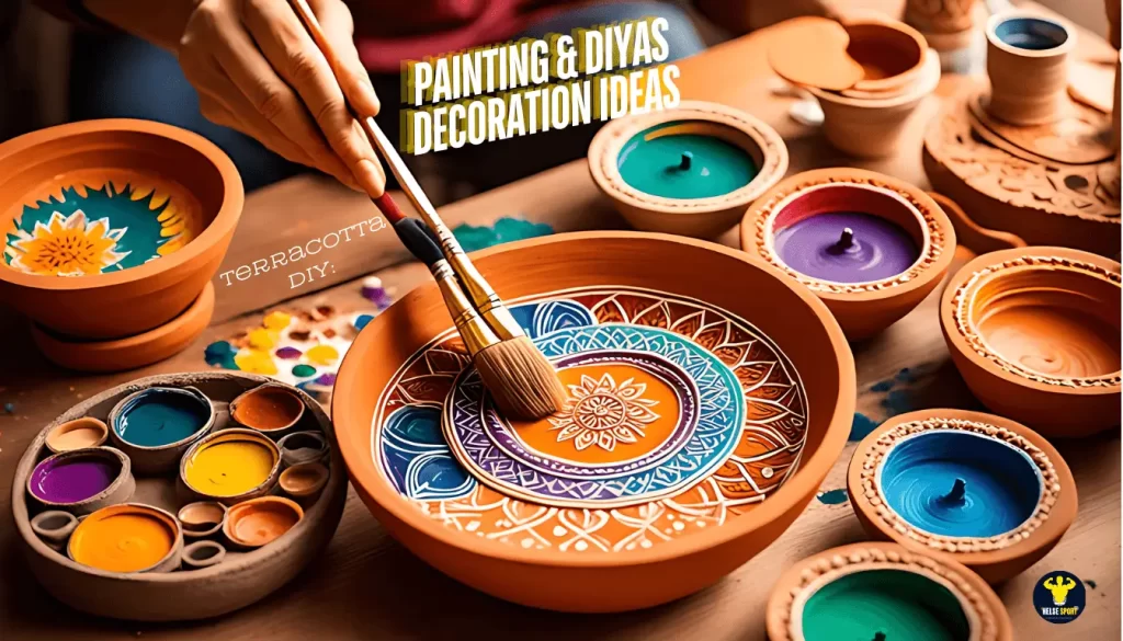 Diyas Decoration