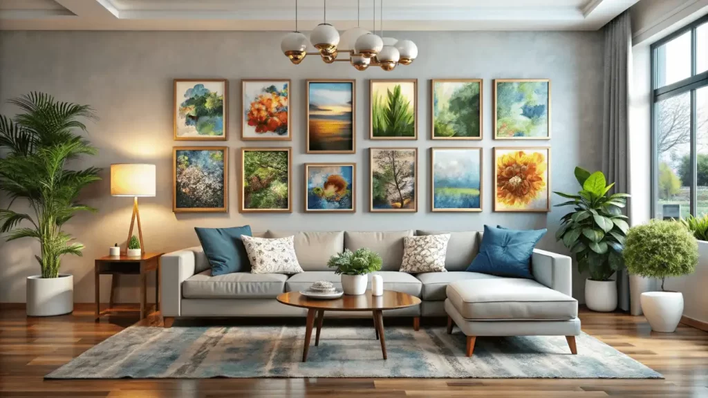 decorating a home with wall art is not just about