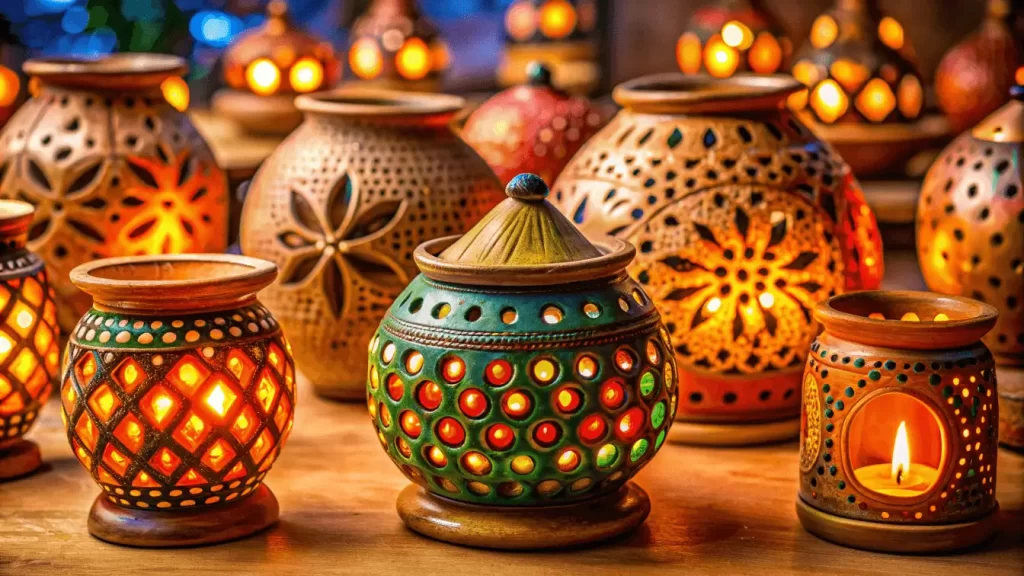 Earthen Lamps Creations