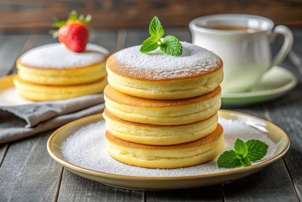 indulge in the airy delights of japanese pancakes